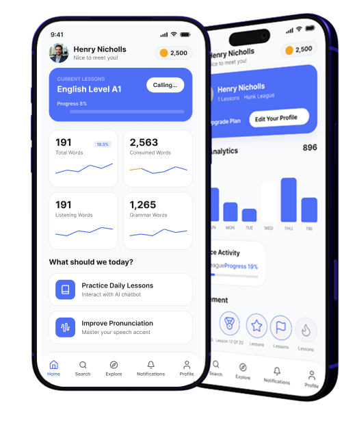 AI App Dashboard Mockup